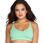 Light Green Stylish Sports Bra