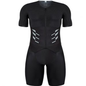Half-sleeve Black Triathlon Suit