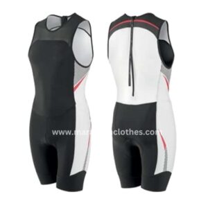 wholesale black and white triathlon suit