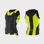 wholesale blue black neon triathlon suit top
