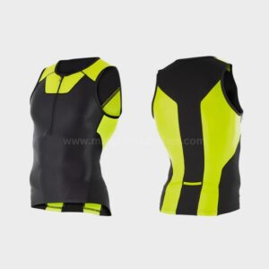 wholesale blue black neon triathlon suit top