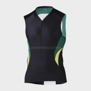 wholesale black printed sleeveless marathon tank top manufacturer