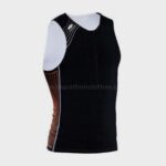 wholesale black printed marathon tank top manufacturer