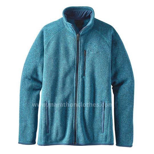 wholesale mens drop line fleece jacket