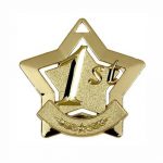 Star Shaped Gold Medal