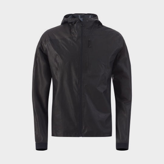 wholesale black color block marathon jacket supplier