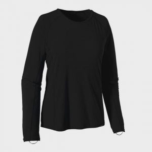 wholesale black round neck long sleeve marathon t-shirt supplier