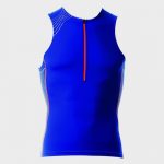 bulk bright blue sleeveless marathon tank top