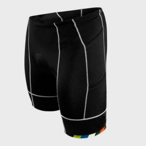 Dark Blue and White with Color Piping Shorts Manufacturer