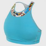 bulk marathon aqua blue sports bra distributor
