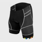 Grey and Black Multi color band shorts Distributor USA