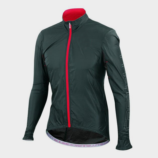 wholesale grey and red marathon jacket supplier