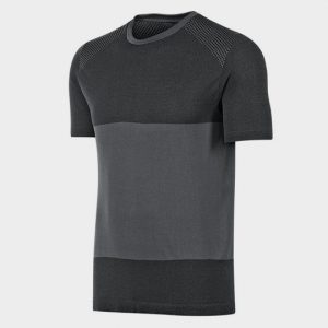 Bulk Grey Hue Short Sleeves Marathon T-shirt Supplier USA
