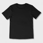 wholesale marathon jet black shorts sleeve tee manufacturer