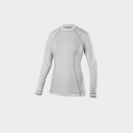 Long Sleeve White and Grey Marathon T-shirt Distributor