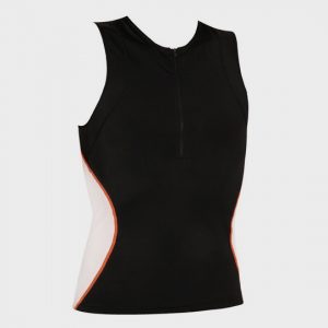 wholesale marathon black sleeveless triathlon suit top supplier