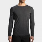 Marathon dark grey long sleeve tee