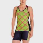wholesale marathon green checkered tank top distributor