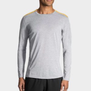 Marathon light grey long sleeve tee