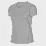 wholesale marathon light grey short sleeve tee supplier