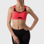 wholesale marathon neon pink sports bra supplier