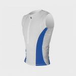 marathon white and blue bright tank top distributor