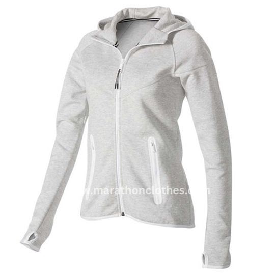 Wholesale Marathon Women fleece Sweatshirt Manufacturer Bulk Marathon Women Fleece Sweatshirt with Front Zipper Pockets