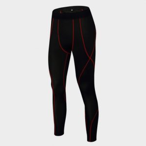Dark red tinged black marathon pants supplier
