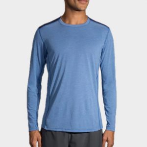 Marathon Light Blue Long Sleeve Tee