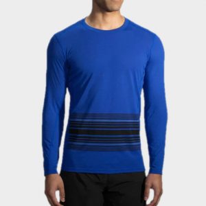 Marathon Blue Long Sleeve Tee Manufacturer