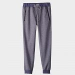 Grey Color Block Jogger Marathon Pants Supplier