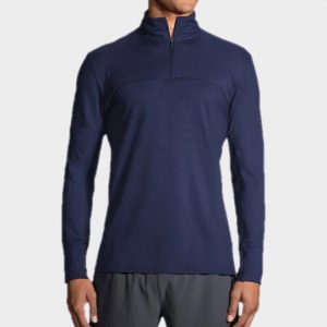 Marathon dark navy blue long sleeve tee