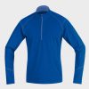 wholesale plain blue long sleeve marathon t-shirt supplier