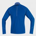 wholesale plain blue long sleeve marathon t-shirt supplier