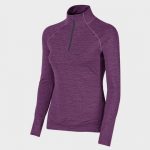 wholesale purple long sleeve marathon t-shirt supplier