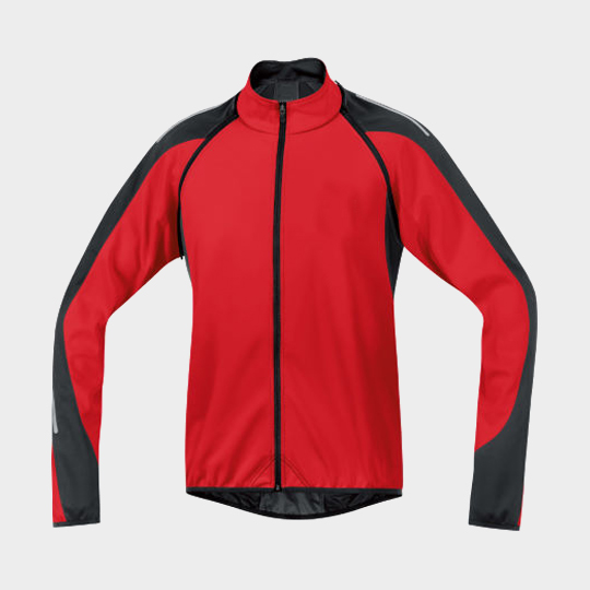 wholesale red and black marathon jacket supplier