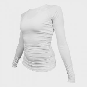 wholesale white long sleeve marathon t-shirt supplier