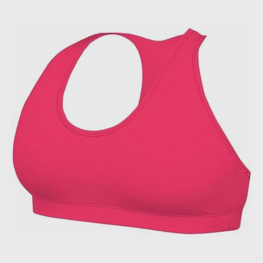 wholesale marathon cute pink sports bra supplier