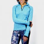 Light blue Long Sleeve Marathon T-shirt