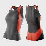 marathon fierce black and orange tank top supplier