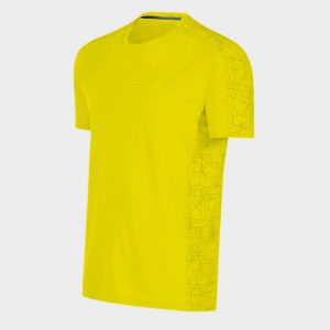Yellow Short Sleeves Marathon T-shirt Manufacturer