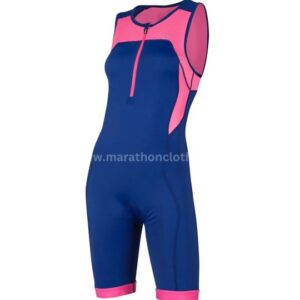 wholesale women pink navy active trisuit