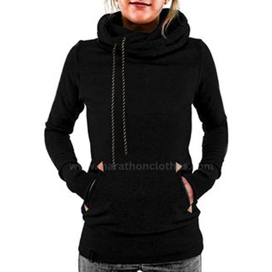 Women's Turtleneck Pullover Pocket Marathon Sweatshirt Suppliers women's turtleneck pullover pocket marathon sweatshirt manufacturer