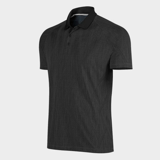 wholesale-black-polo-short-sleeves-marathon-t-shirt