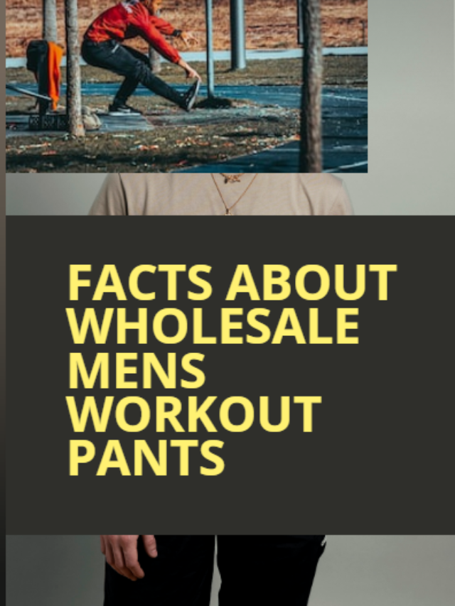 Top 10 Facts About Wholesale Mens Workout Pants For Fitness Regime.