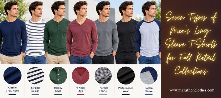 Different Types of Mens Long-Sleeve T-Shirts for the Fall Season wholesale mens long sleeve t-shirt suppliers